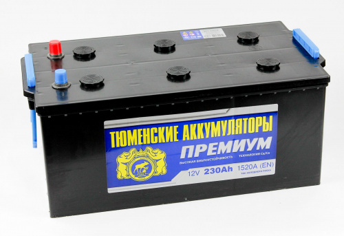 Аккумулятор Тюмень ПРЕМИУМ 6ст-230 о.п.