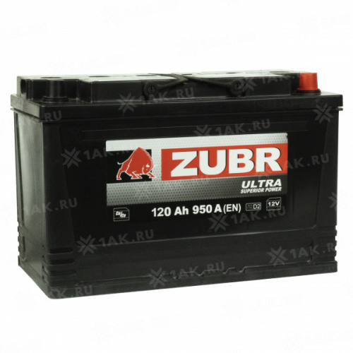 Аккумулятор ZUBR Professional 120 R+ (обр.)